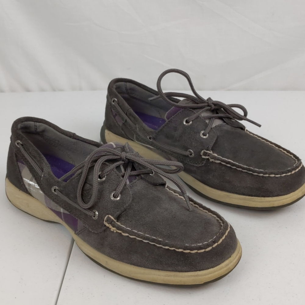 Sperry Women's Boat Shoes Sz 8.5M Gray